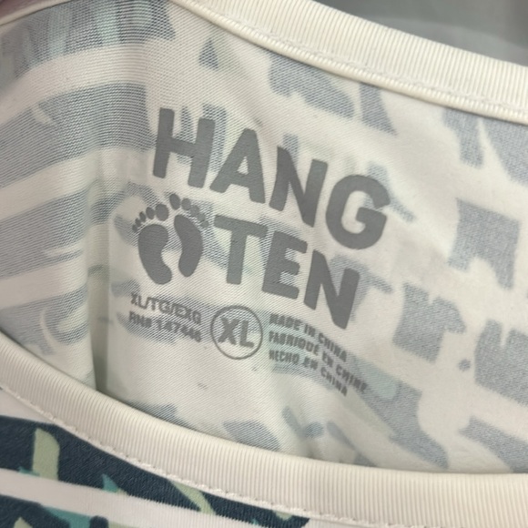 Woman’s Hang Ten Long Sleeve Swim Shirt Size XL - Picture 2 of 8